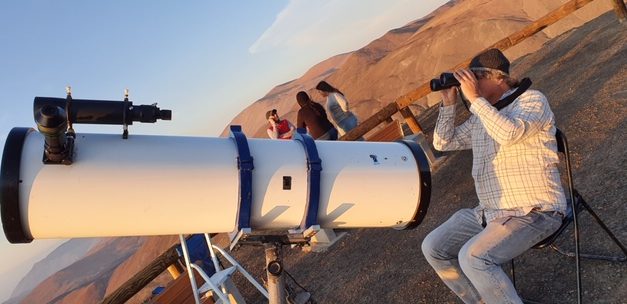 CENTRO DE ASTRONOMÍA UA PREPARA SU PRÓXIMA SALIDA