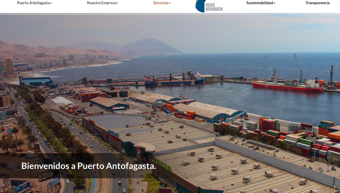 EMPRESA PORTUARIA ANTOFAGASTA ESTRENA NUEVA PÁGINA WEB