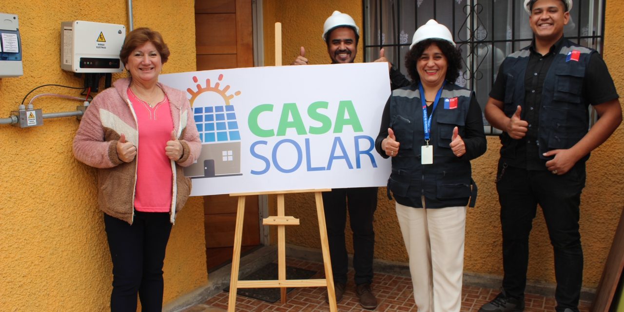 Programa Casa Solar permite a familias de La Serena ahorrar hasta un 80% en sus cuentas de luz  