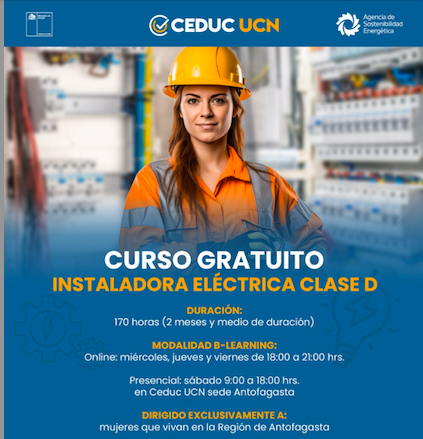 Ministerio de Energía y AgenciaSE invitan a participar de dos cursos gratuitos que realizarán junto a CDEDU UCN