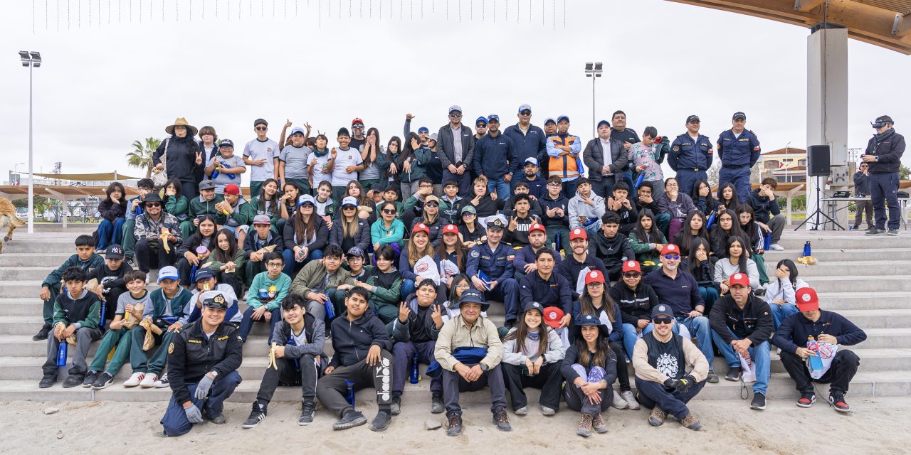 Más de 500 personas fueron parte del Día Internacional de la Limpieza de Playas en Mejillones