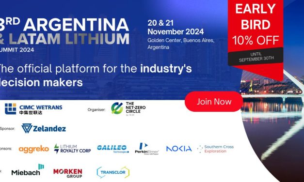 La cumbre de Litio líder de la región está llegando: 3rd Argentina & LATAM Lithium Summit 2024